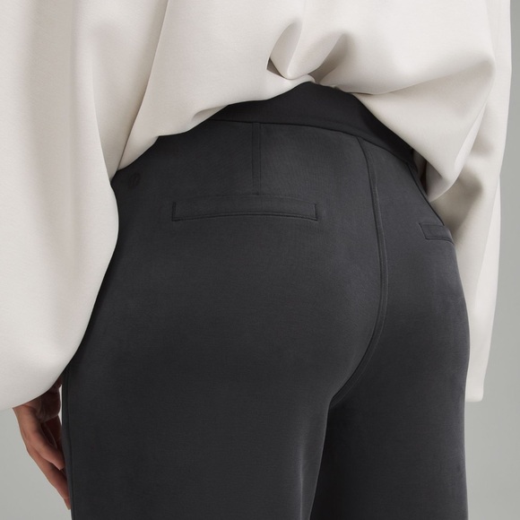 lululemon athletica Charcoal Wide Leg Pants - Picture 2 of 4